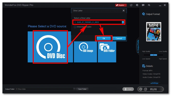 Load a DVD Source