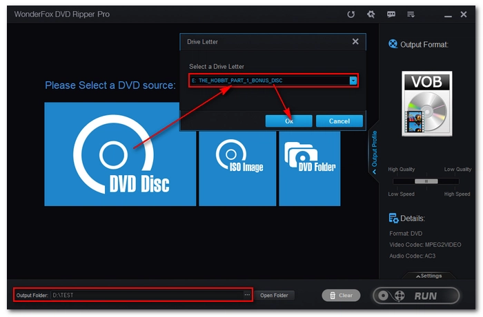 Load DVD Source
