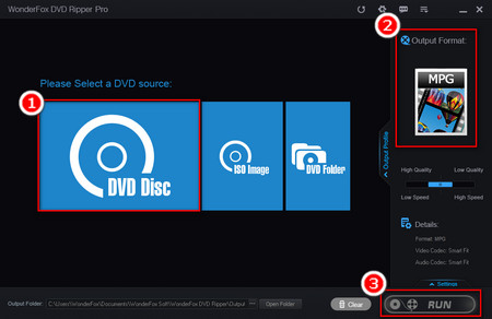 Three steps to convert DVD to digital format