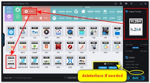 Select Format