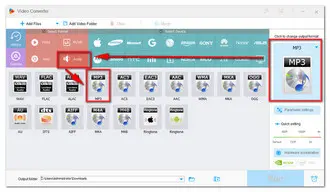 Choose an Output Format 