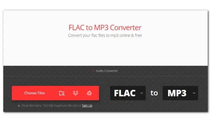 How to Convert FLAC Audio to MP3 Online