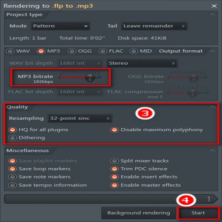 How to Convert .flp to .mp3