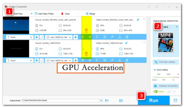 FLV Video to MP4 on Windows