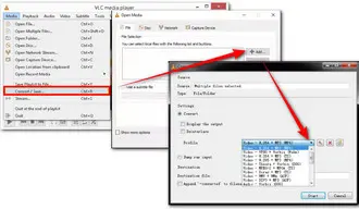 VLC Convert FLV Video to MP4 Windows