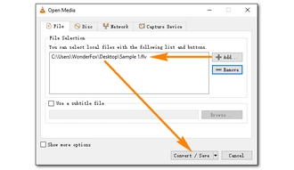 how to convert a flv file to mp4