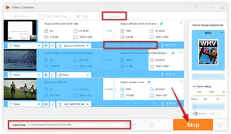 Batch Convert FLV to WMV