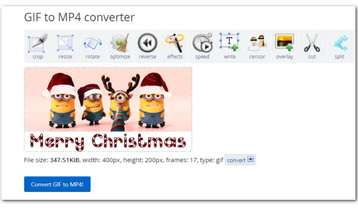 How to Convert a GIF to MP4 Video 