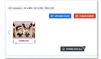 Online GIF to MP4 Video converter