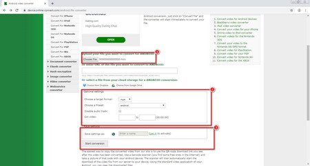 Device Online Converter