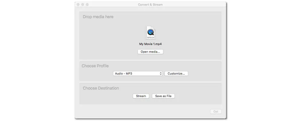 Mac VLC Video to MP3 Conversion