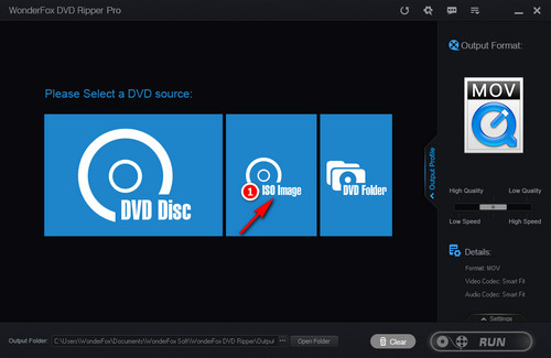 Import ISO Image File into Program