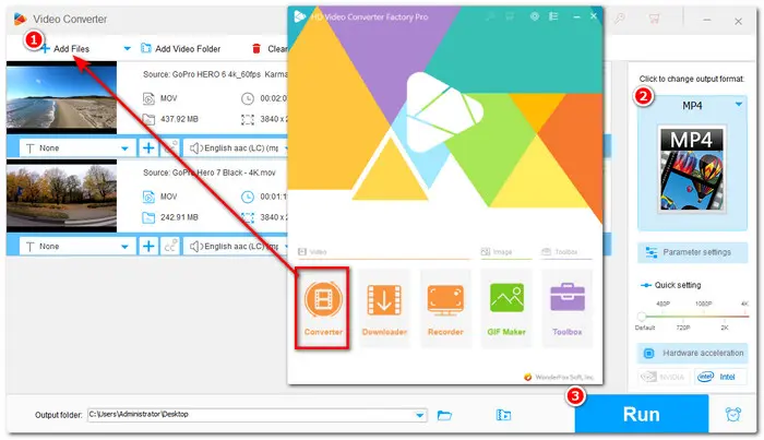 MOV to MP4 Converter Big Files