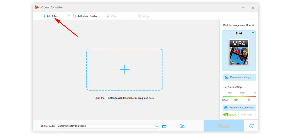 LRV to MP4 converter - Import File