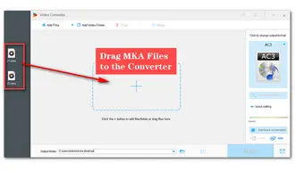 Import MKA Files