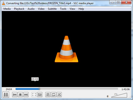 Convert MKV files to MP4 via VLC