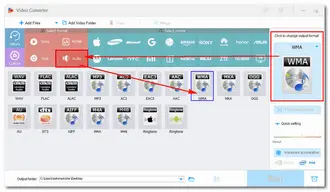 Pick Output Format