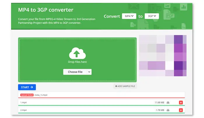 Free Convert MP4 to 3GP