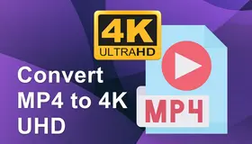 Convert MP4 to 4K