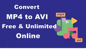 Convert MP4 to AVI Free Unlimited Online