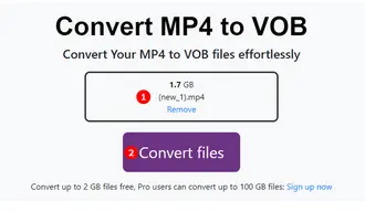 Free MP4 to VOB Converter