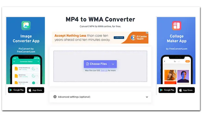 Convert MPEG4 to WMA Online