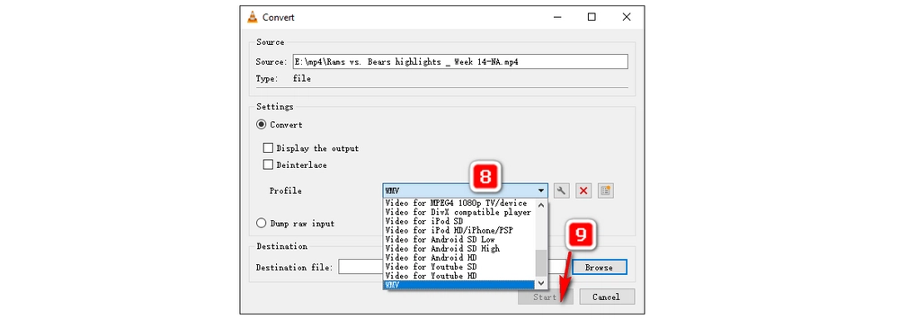 Convert MP4 to WMV Windows Media Player alternative