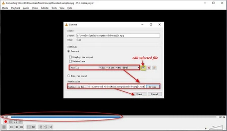 How to Convert MPG to MP4 with VLC
