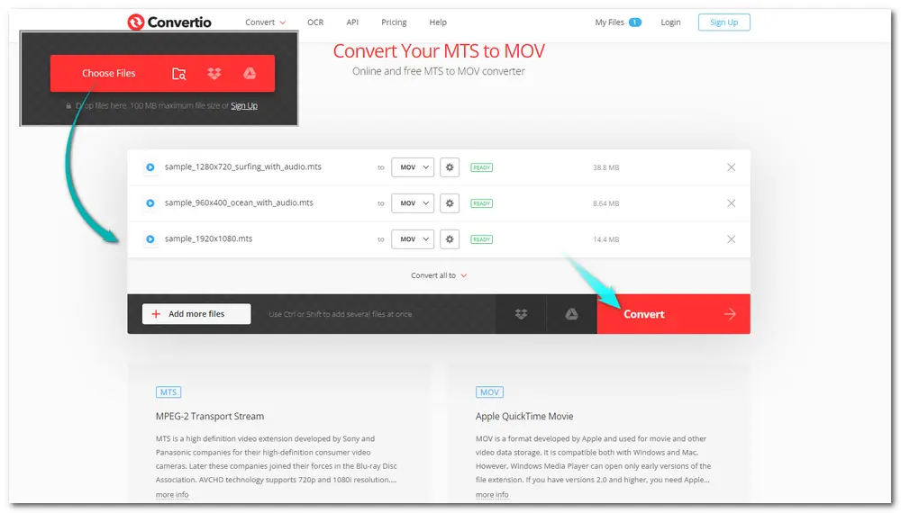 How to Convert MTS to MOV