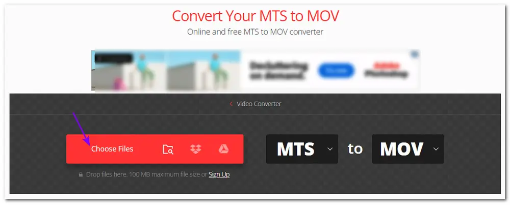 How to Convert MTS to MOV