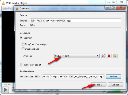 Using VLC Media Player to Convert OGG Files