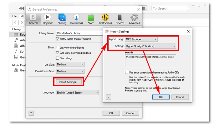 Choose Output Format