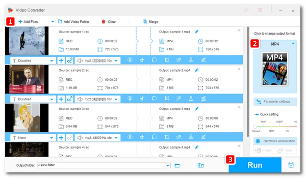 REC to MP4 Converter Free Download