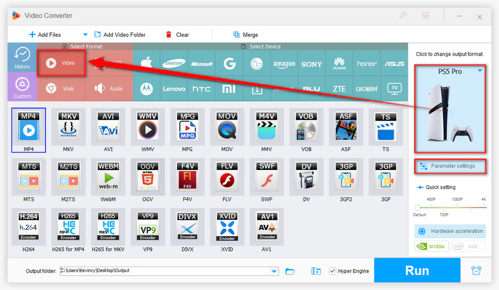 Choose the Output Format You Need