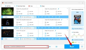 Start SWF to MP4 Conversion Process