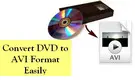 Convert DVD to AVI