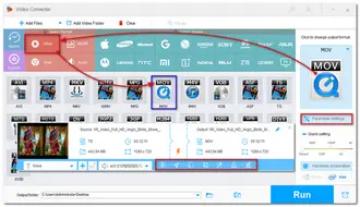 Select Output Formats