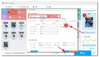 Choose Output Format