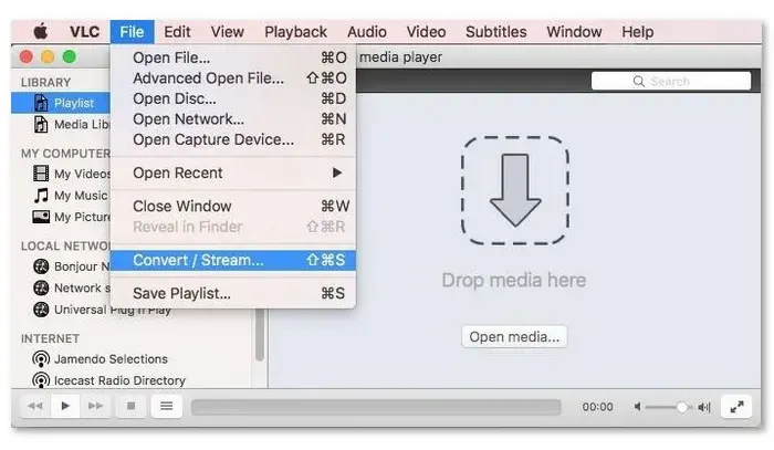 Export Audio from Video VLC