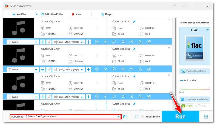 Start Batch Conversion