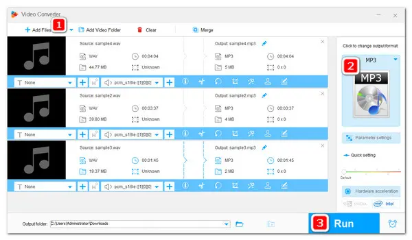 Convert WAV to MP3 Windows 10