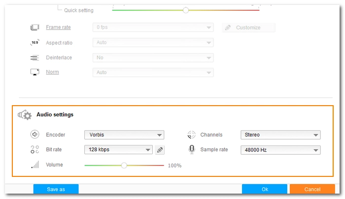 Set Parameters