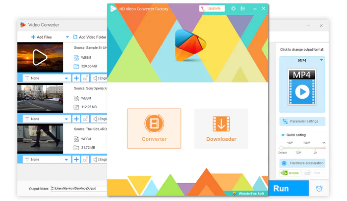 WonderFox Free HD Video Converter Factory