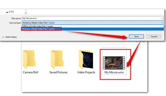 WLMP File to Video WMV