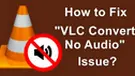 VLC Convert No Audio