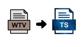 Convert WTV to TS