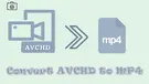 AVCHD to MP4