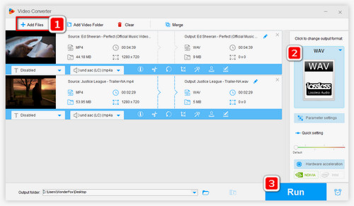 YouTube Converter WAV Transcoding