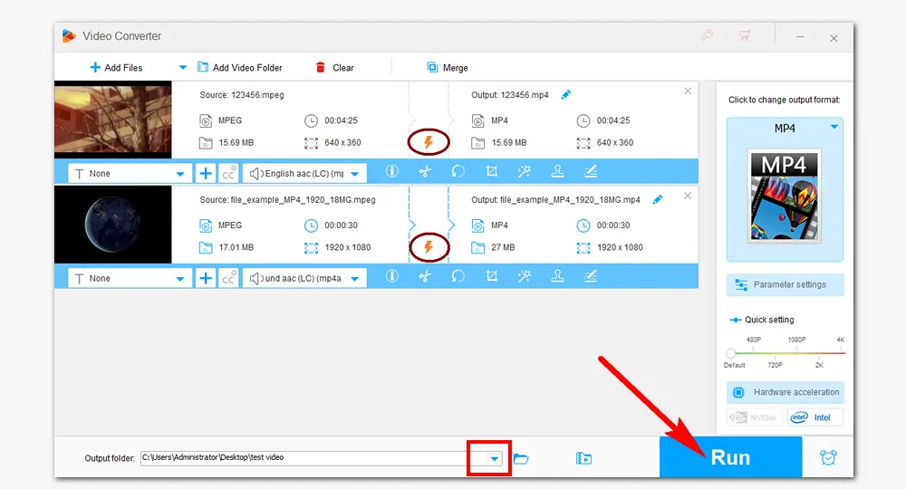 Convert MPEG to MP4 Windows 10/11