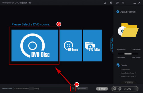 Import DVD into the DVD Ripper